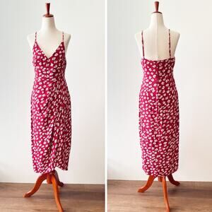 Sunny Girl Floral Midi Sun Dress Size Small